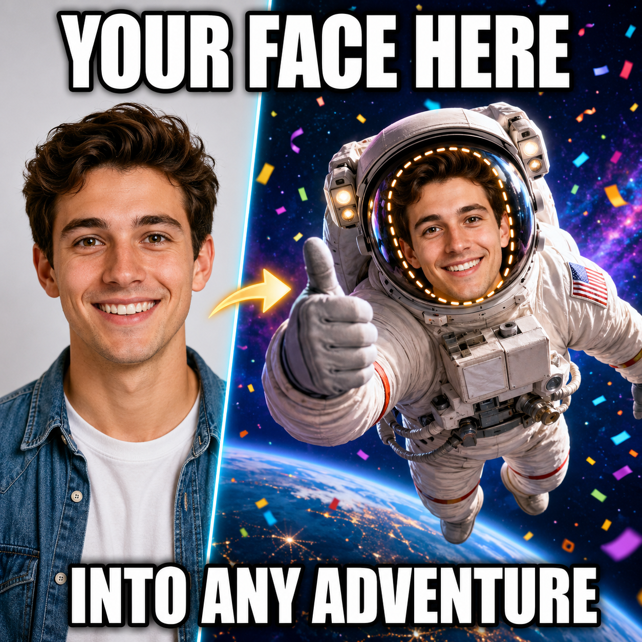 Face in Hole